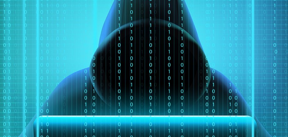 Hacker Code Realistic Composition