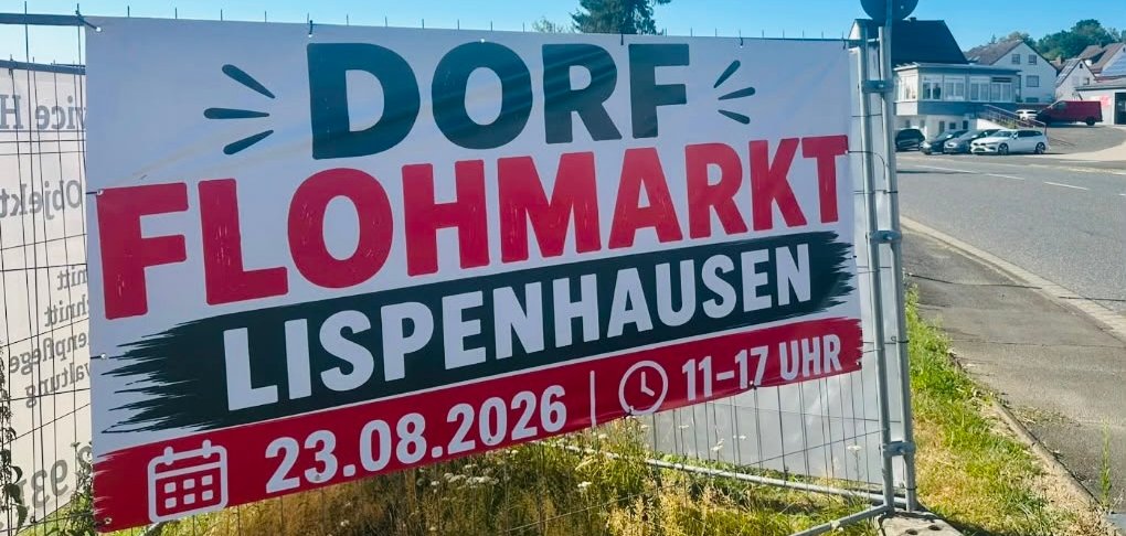Dorffest Lispenhausen 2026 Banner