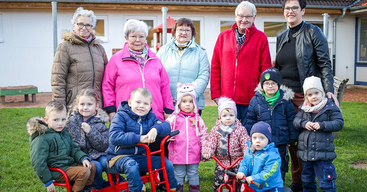 Neue Lauf- und Fahrräder für Kita Abenteuerland | Rotenburg
